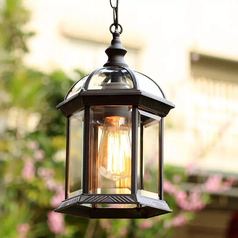 Retro European Outdoor LED Chandelier