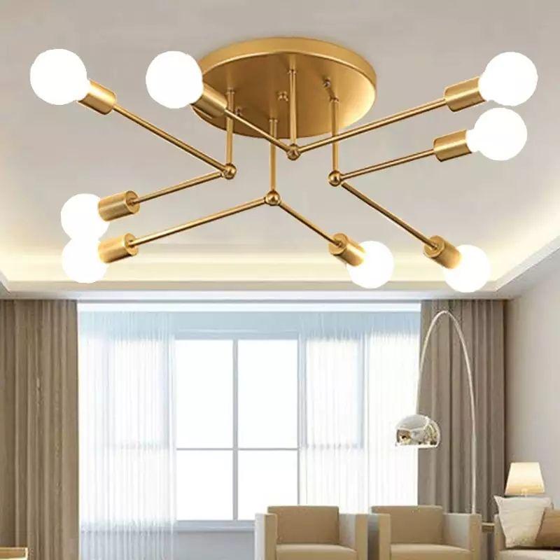 Vintage LED Spider Shaped Ceiling Light - Image 5