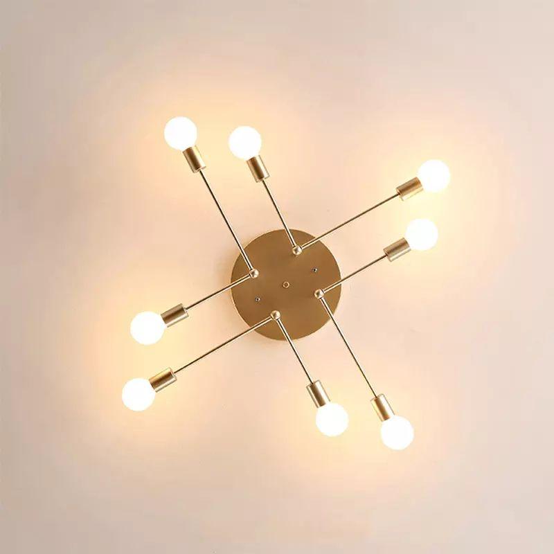 Vintage LED Spider Shaped Ceiling Light - Image 4