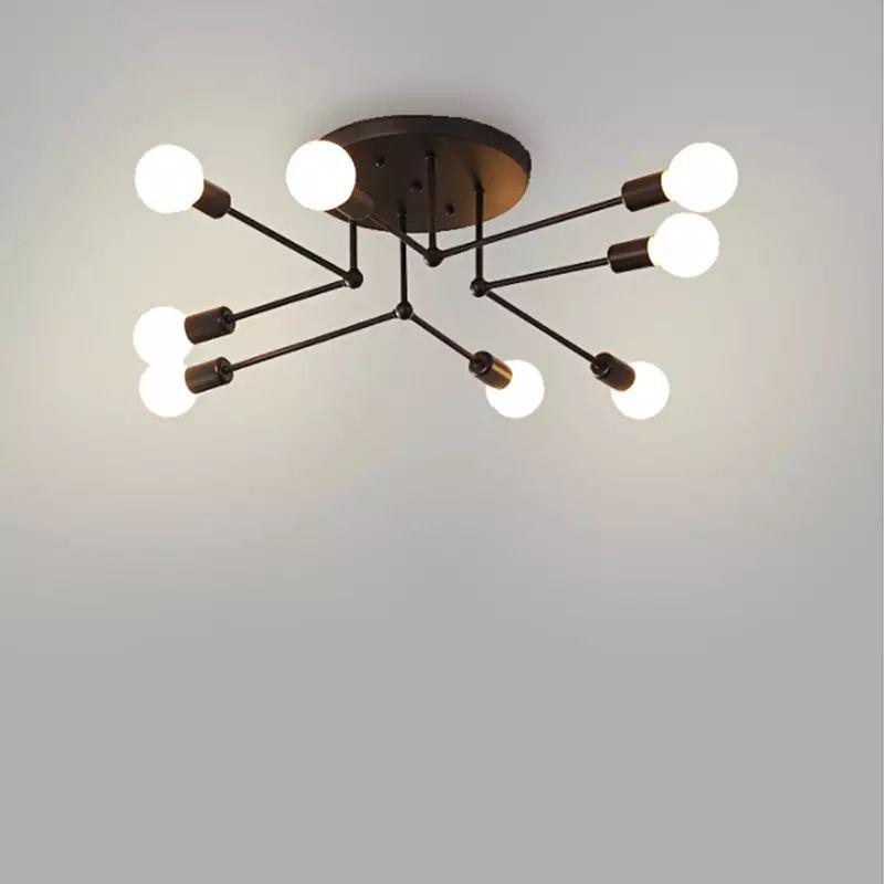 Vintage LED Spider Shaped Ceiling Light - Image 3