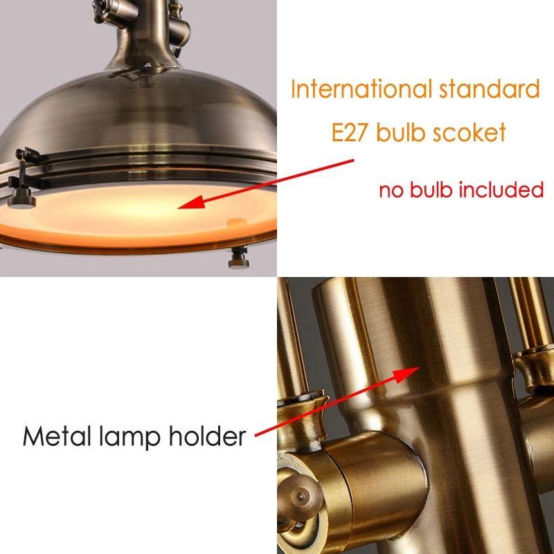 Vintage Adjustable chain pendant Lights - Image 2
