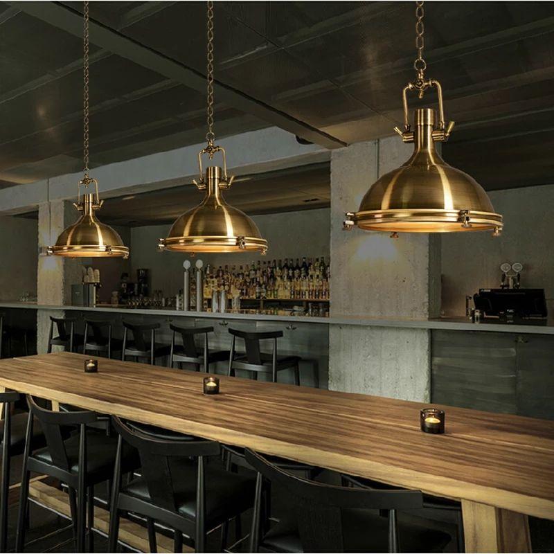 Vintage Adjustable chain pendant Lights - Image 6