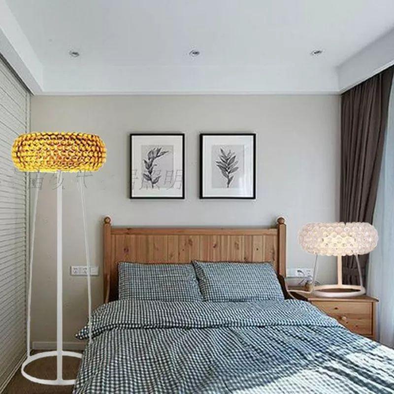 Golden Cabbage Shape Floor Lamp