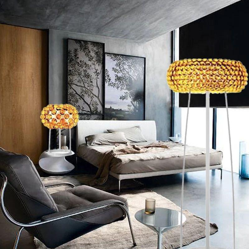 Golden Cabbage Shape Floor Lamp - Image 3