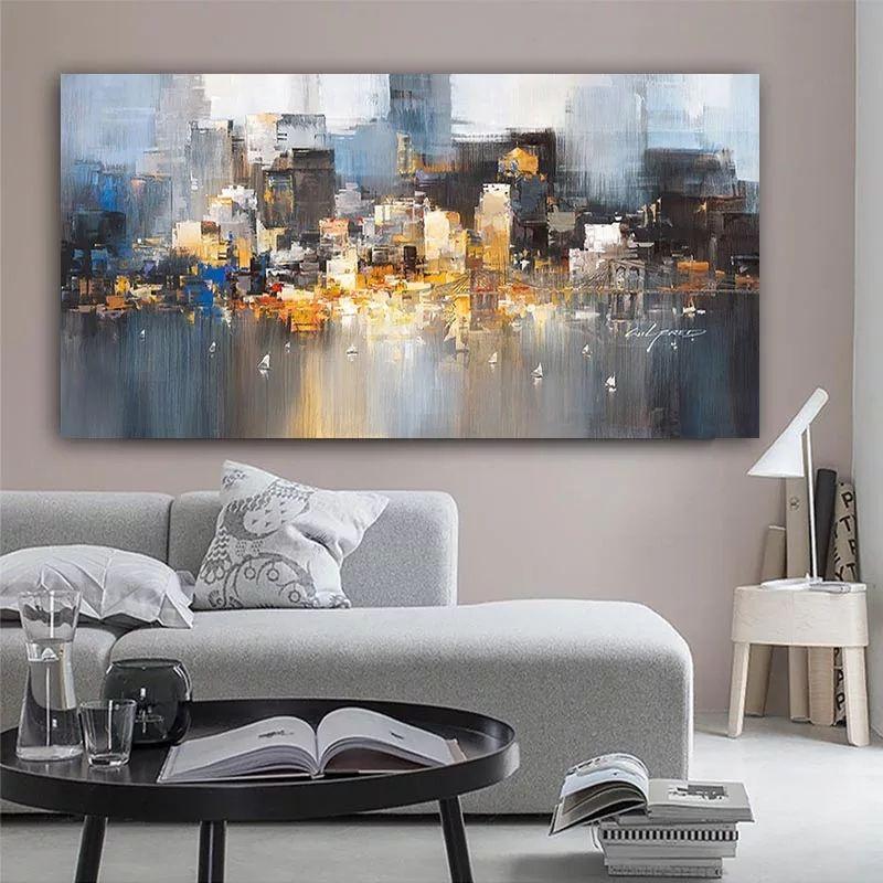 Modern Abstract Oil Painting Wall Art