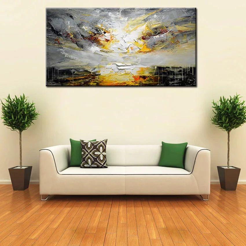 Modern Oil blue sky Painting - Image 2