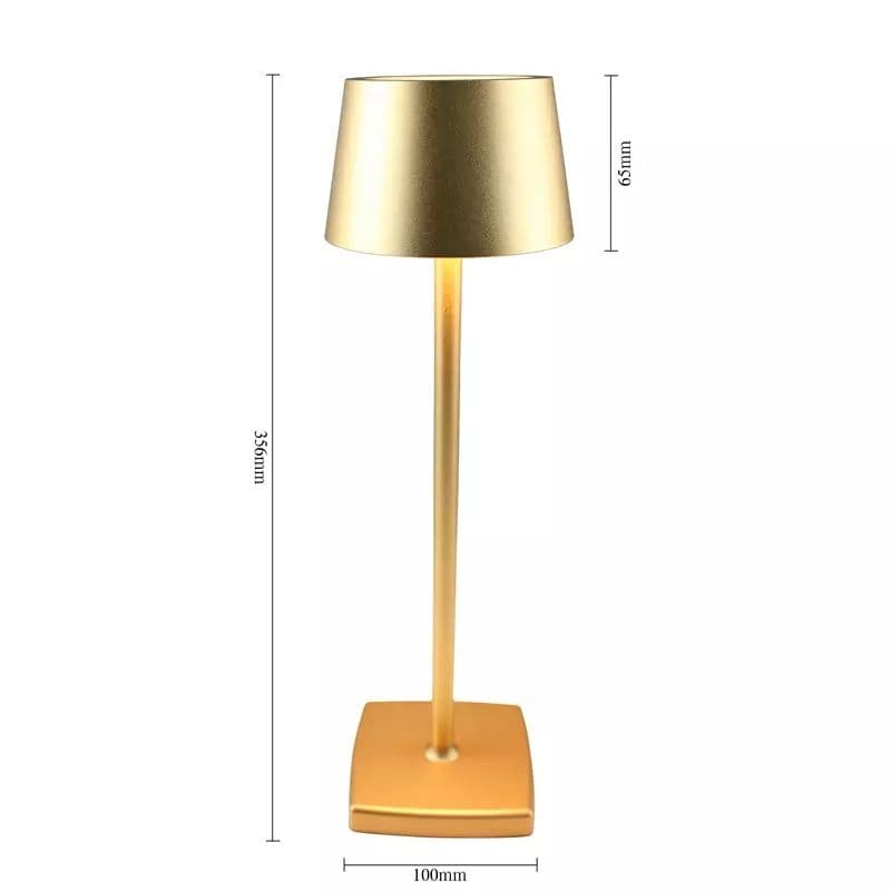 Rechargeable Metal Table Lamp - Image 2