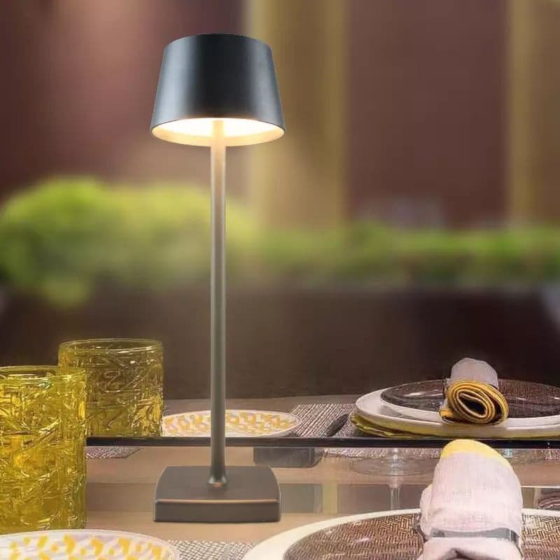 Rechargeable Metal Table Lamp - Image 3