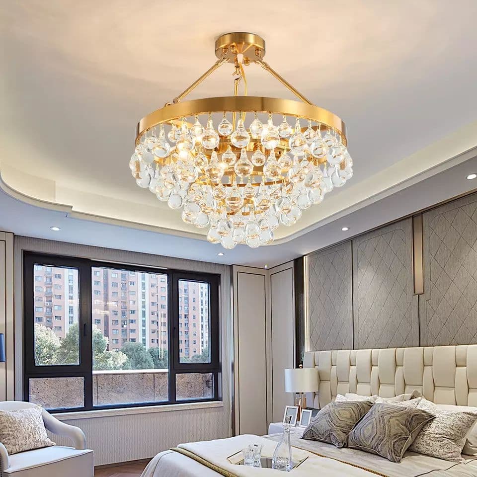 Modern Crystal LED Chandelier light - Image 2