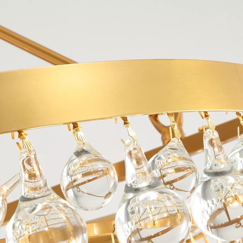 Modern Crystal LED Chandelier light - Image 7