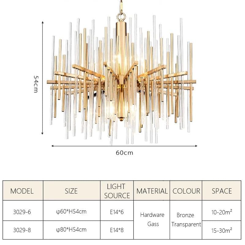 LED Crystal Chandelier Light - Image 7