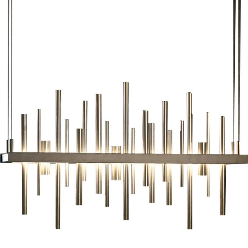 Pipe LED chandelier light