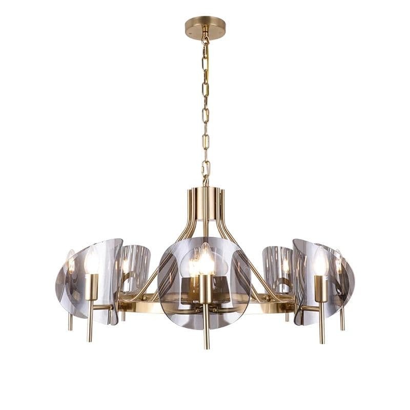 Post-modern Glass LED Chandelier light - Image 5