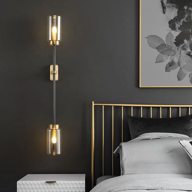 Modern copper wall light - Image 3