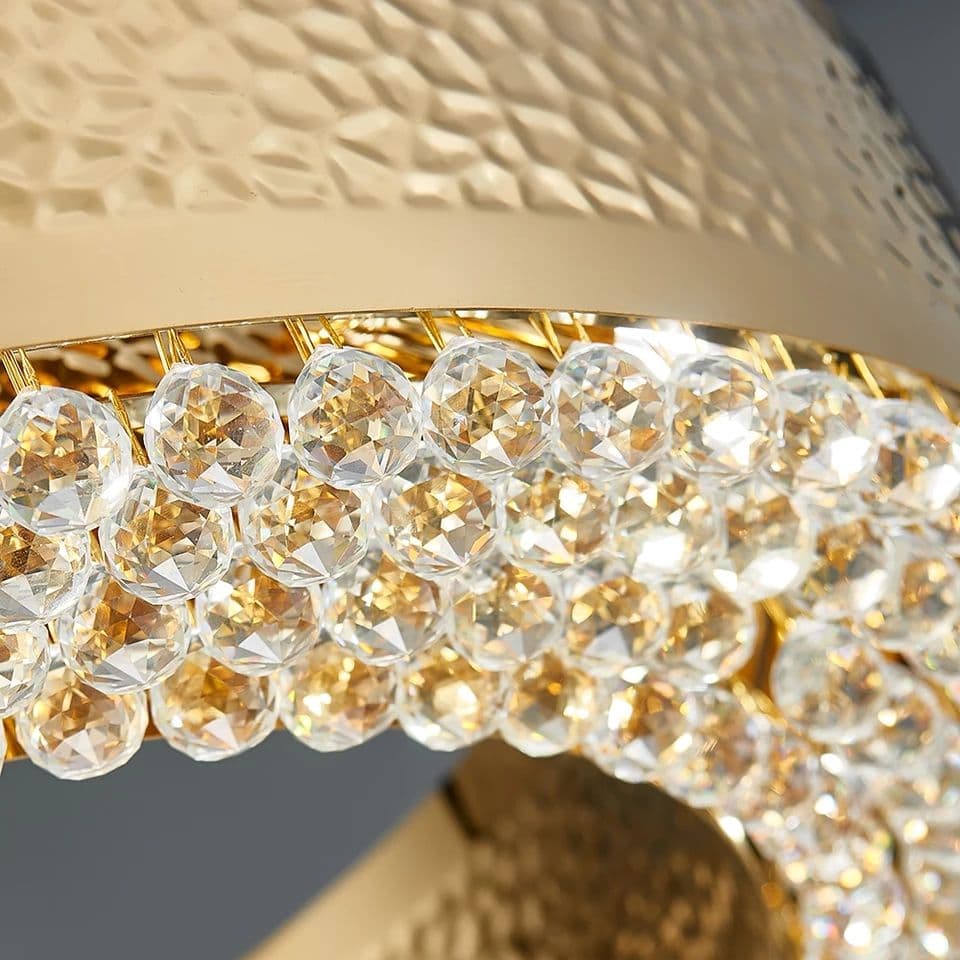 Oval Modern Gold Chandelier Light - Image 5