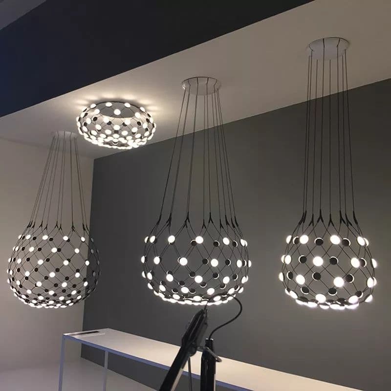 Black Chess Led Pendant Light - Image 3