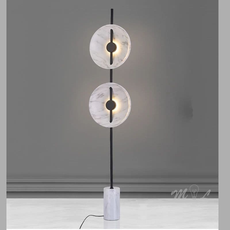 Modern white Standing Table Lamp - Image 7