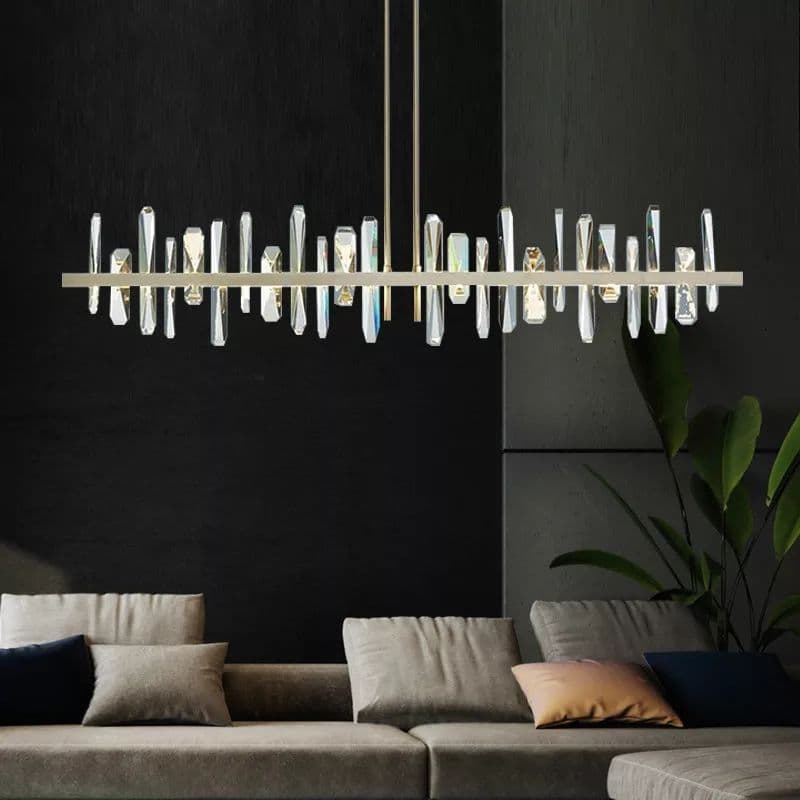 Nordic Line Like Crystal Chandelier Light