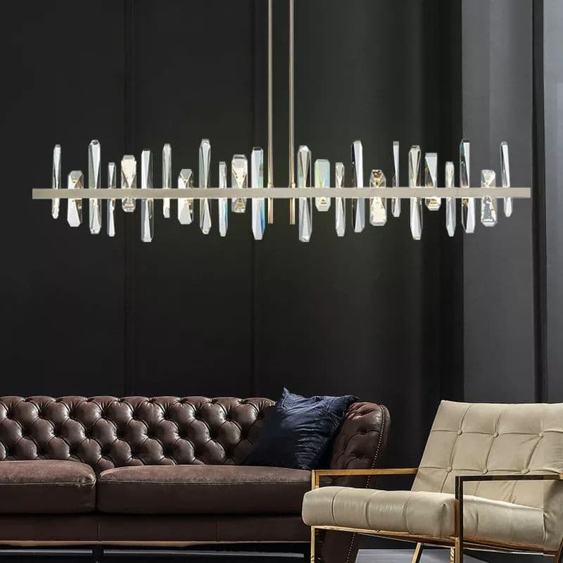 Nordic Line Like Crystal Chandelier Light - Image 4