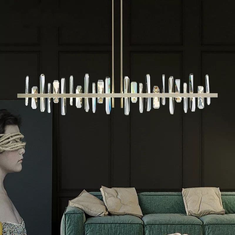 Nordic Line Like Crystal Chandelier Light - Image 3