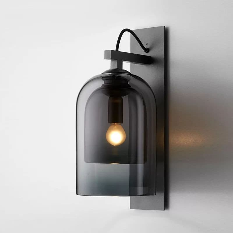 Double Glass Modern Led Wall Lamp
