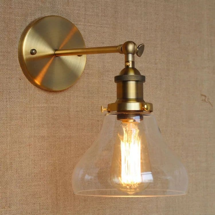 Glass Retro Vintage Wall Lights