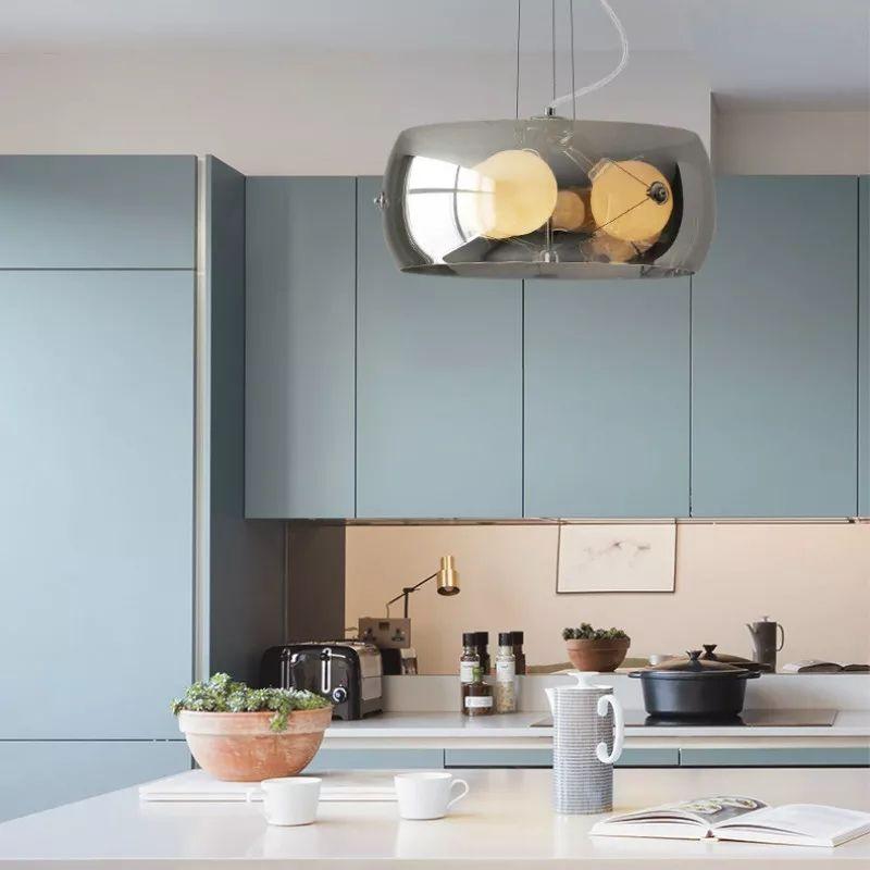Round Nordic Design Glass Pendant Light - Image 3