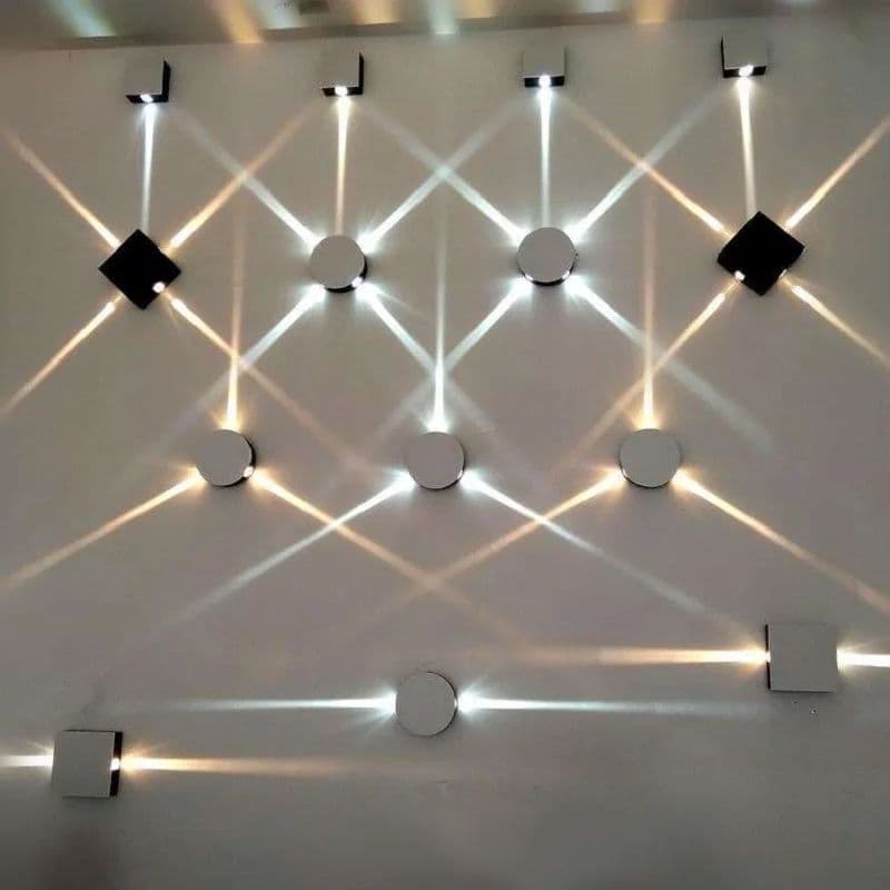 Modern Minimalist Creative LED Square Wall Lamp