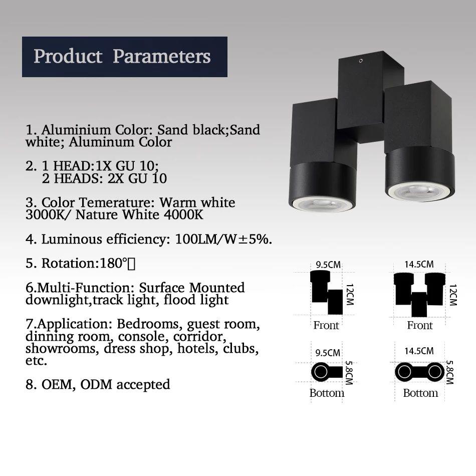 Indoor LED Surface-mounted Downlight - Image 3