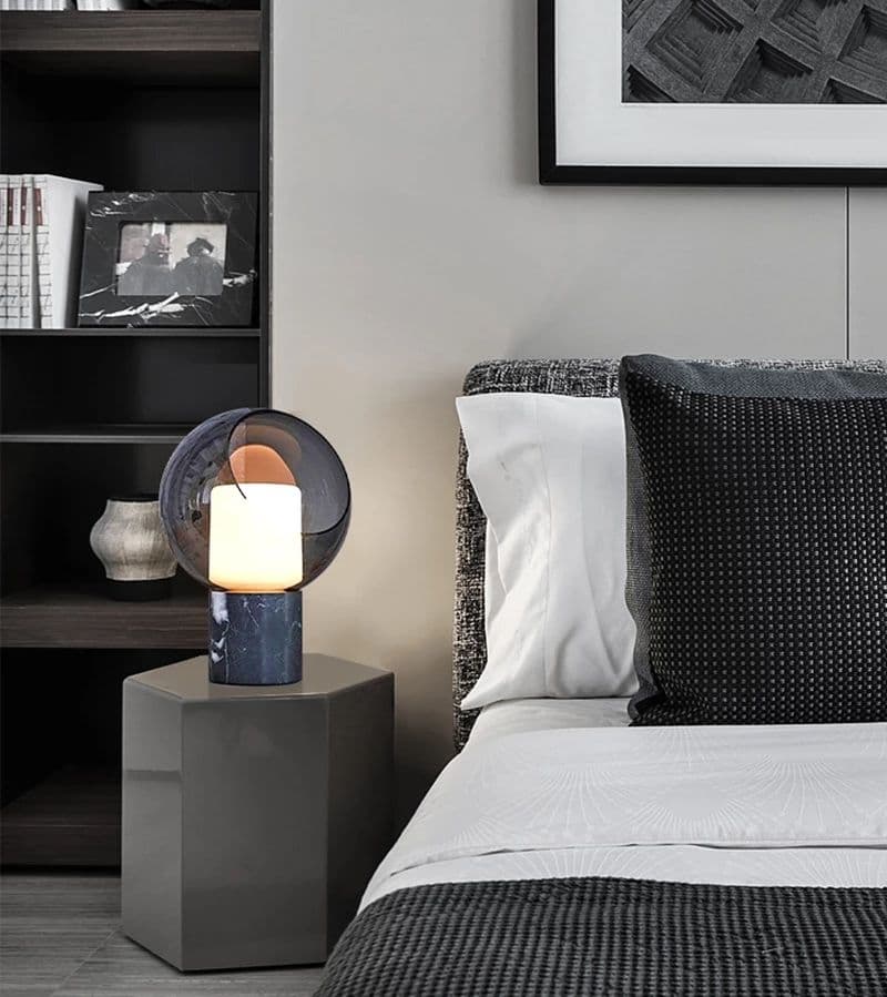 Decorative Marble Table Lamp - Image 3