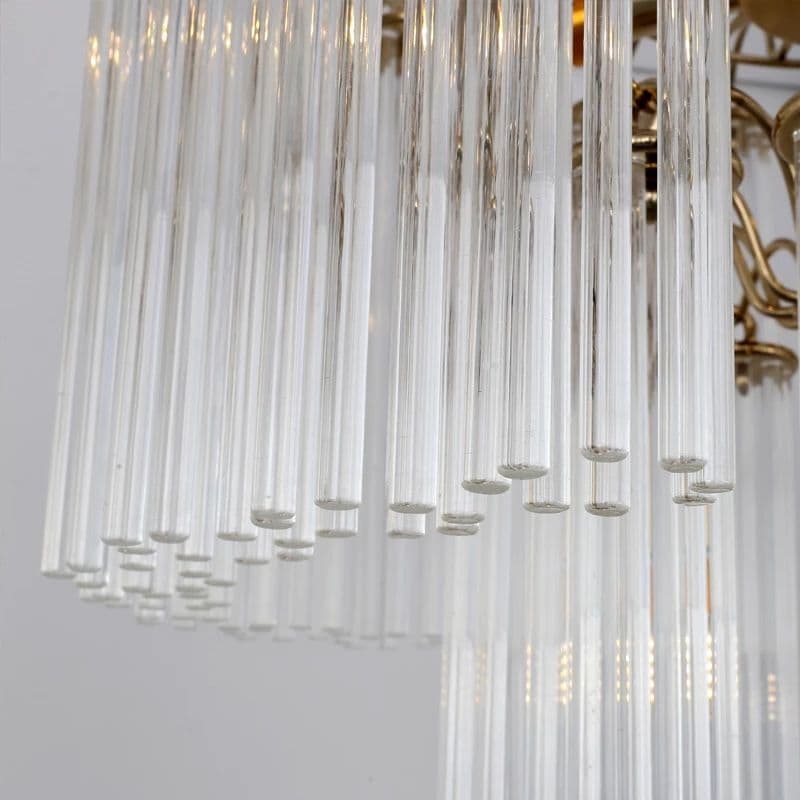 Luxury Gold Crystal Chandelier Lamp - Image 4