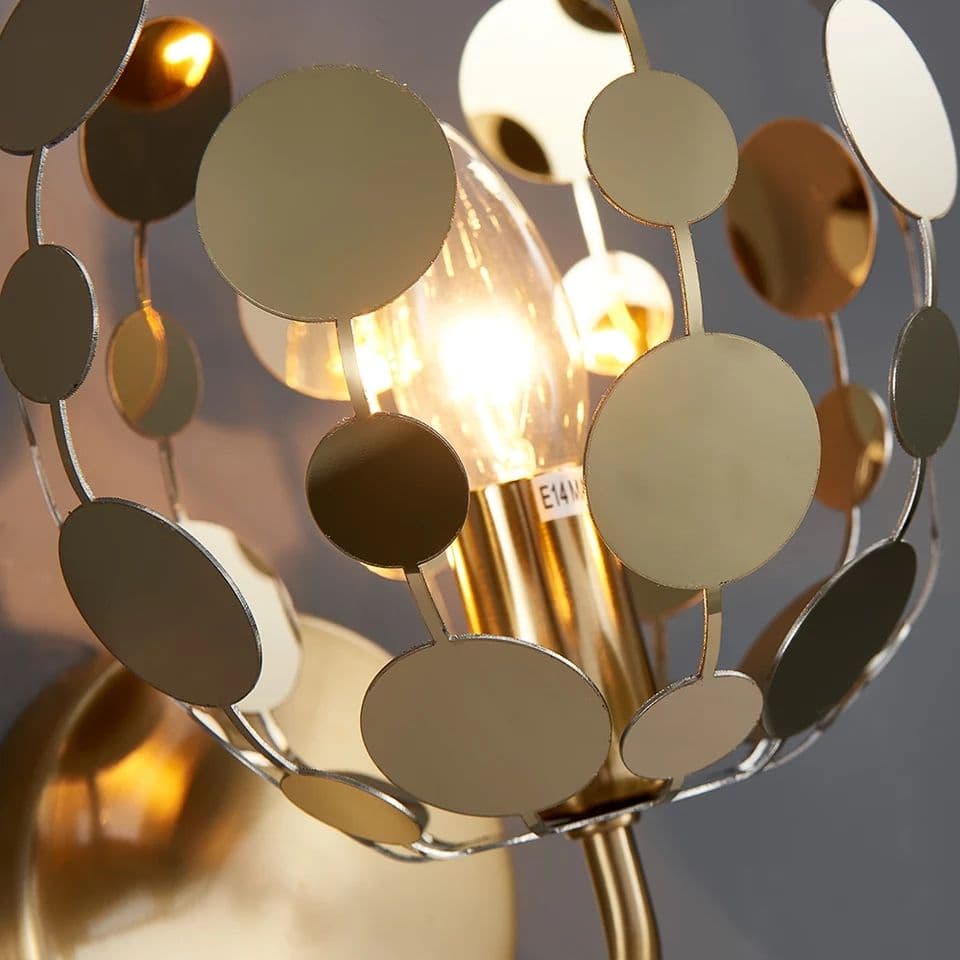Modern Gold Wall Lamp - Image 2