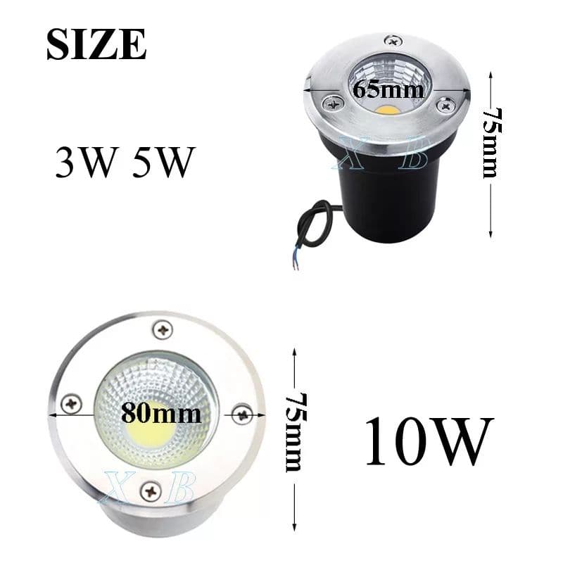 4 Pack Waterproof LED Outdoor Buried Light - Image 7