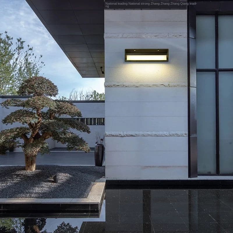 Modern Waterproof Outdoor Yard Wall Lamp - Image 3