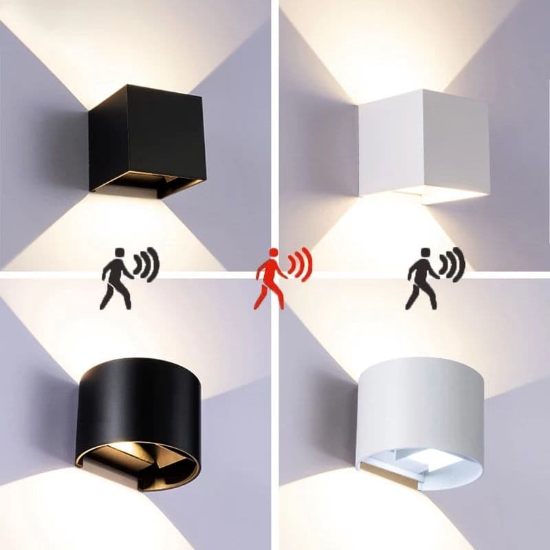 Square LED Outdoor Waterproof Wall Light