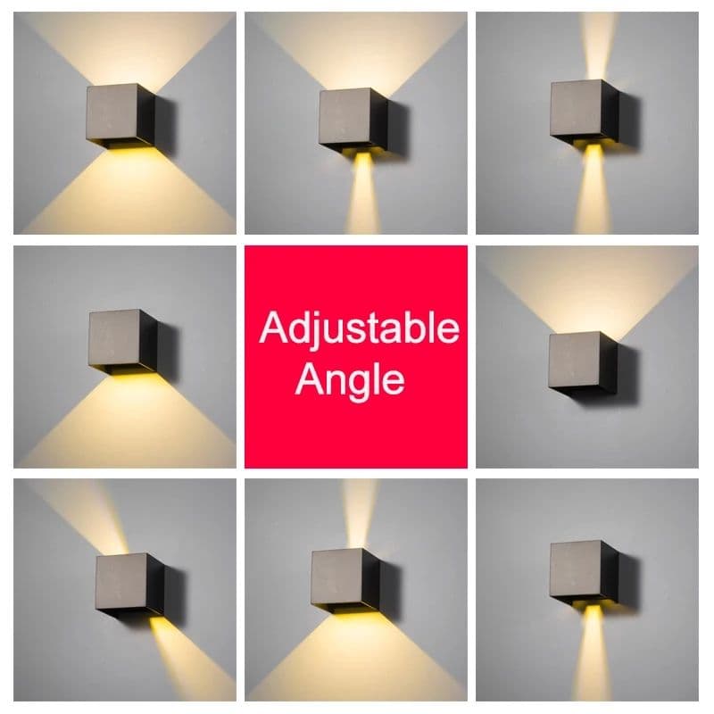 Square LED Outdoor Waterproof Wall Light - Image 3