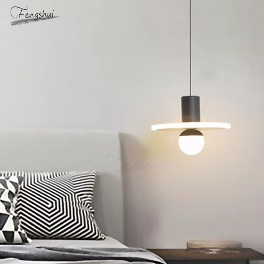 Modern LED Cylindrical Pendant Light