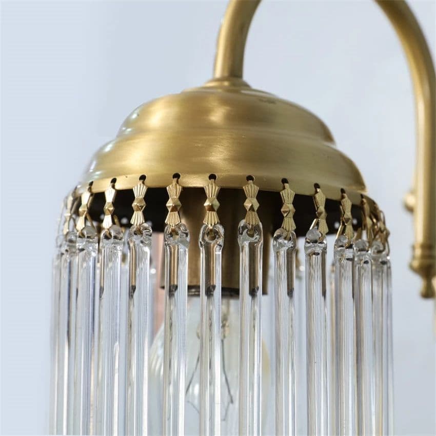 Golden Copper Crystal Wall Lamp - Image 4
