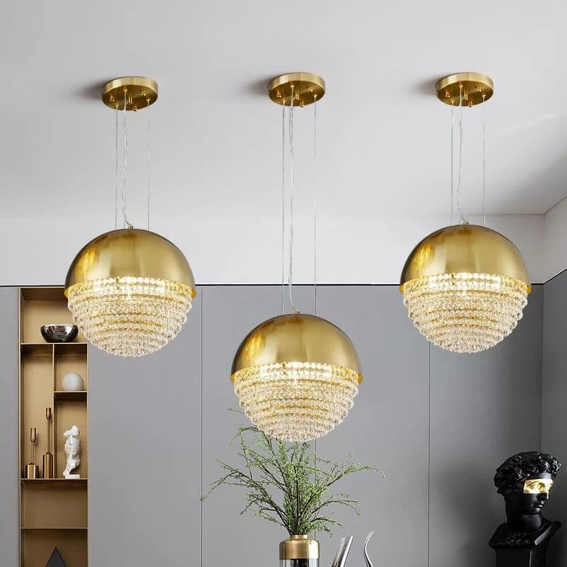 Postmodern Gold Stainless Steel Pendant Light - Image 2