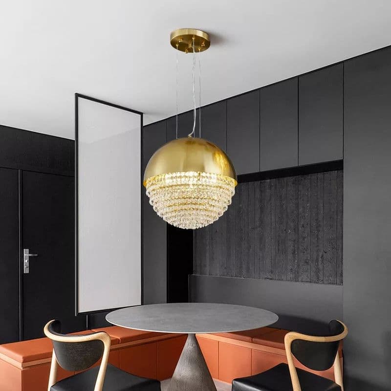 Postmodern Gold Stainless Steel Pendant Light - Image 5