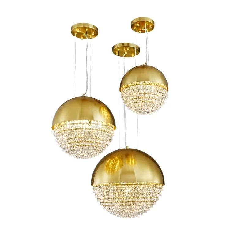 Postmodern Gold Stainless Steel Pendant Light - Image 6