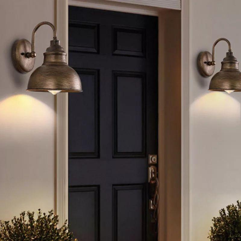 Retro Waterproof Outdoor Wall Lamp - Image 2