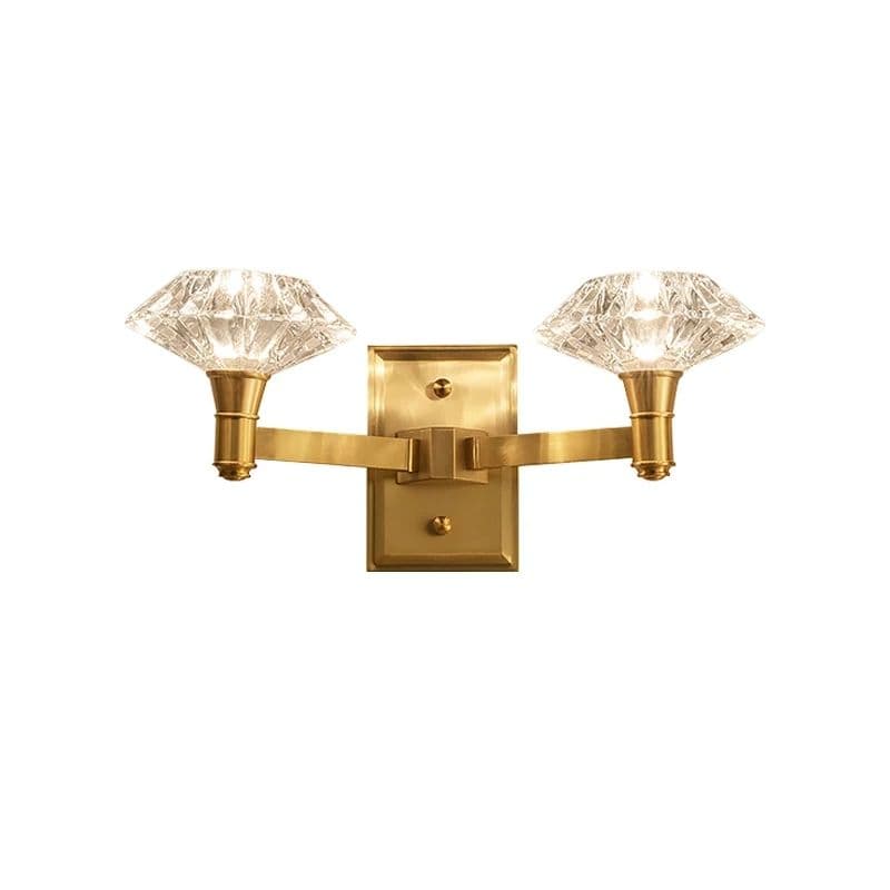 Modern Single And Double Head Crystal Wall Lamp - Image 5