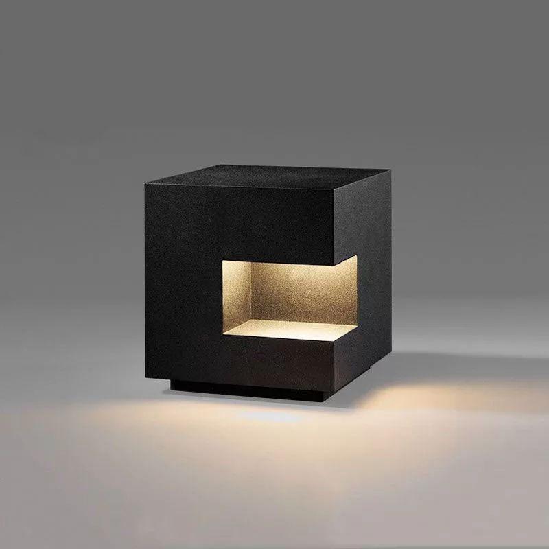 Simple Cube Shaped Waterproof Outdoor Lamp - Image 5