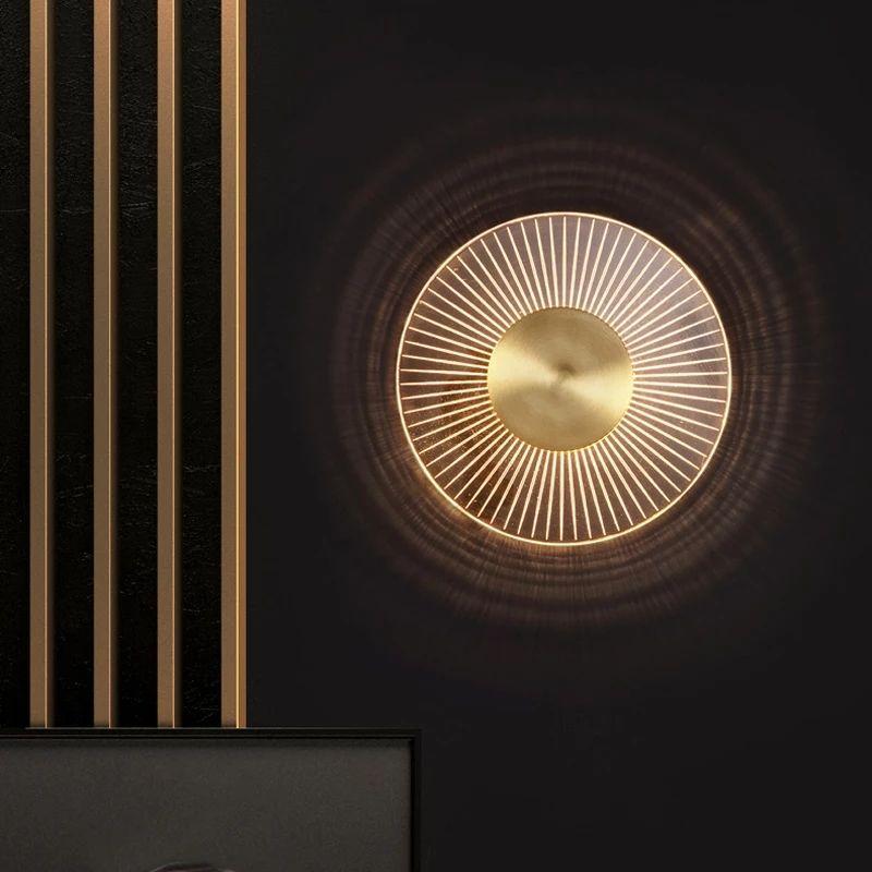 Creative Ring Shaped Indoor Wall Lamp - Image 2