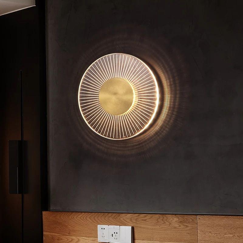 Creative Ring Shaped Indoor Wall Lamp