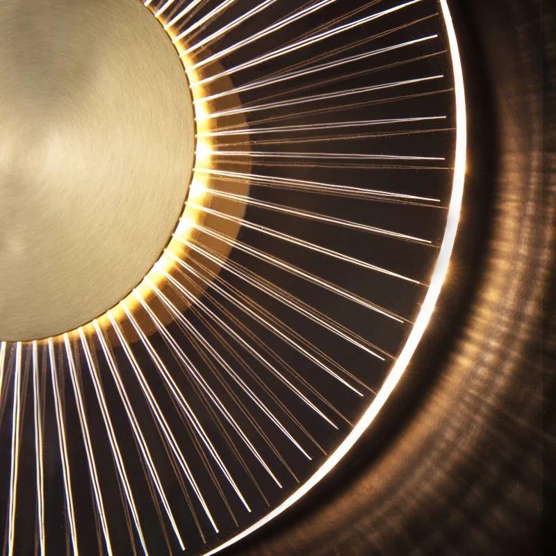 Creative Ring Shaped Indoor Wall Lamp - Image 4