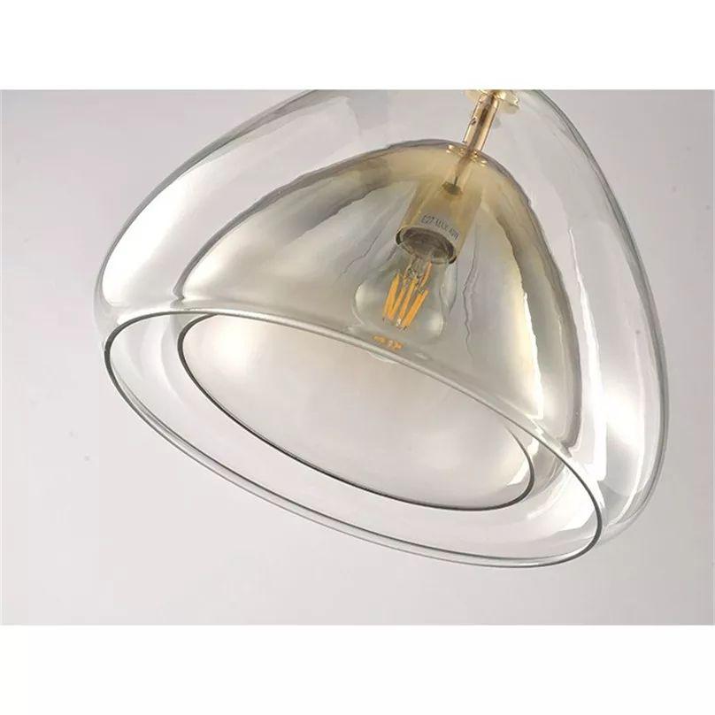 Creative Modern Glass LED Pendant Drop Lamp - Image 3