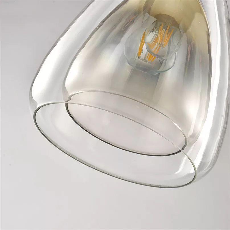 Creative Modern Glass LED Pendant Drop Lamp - Image 4