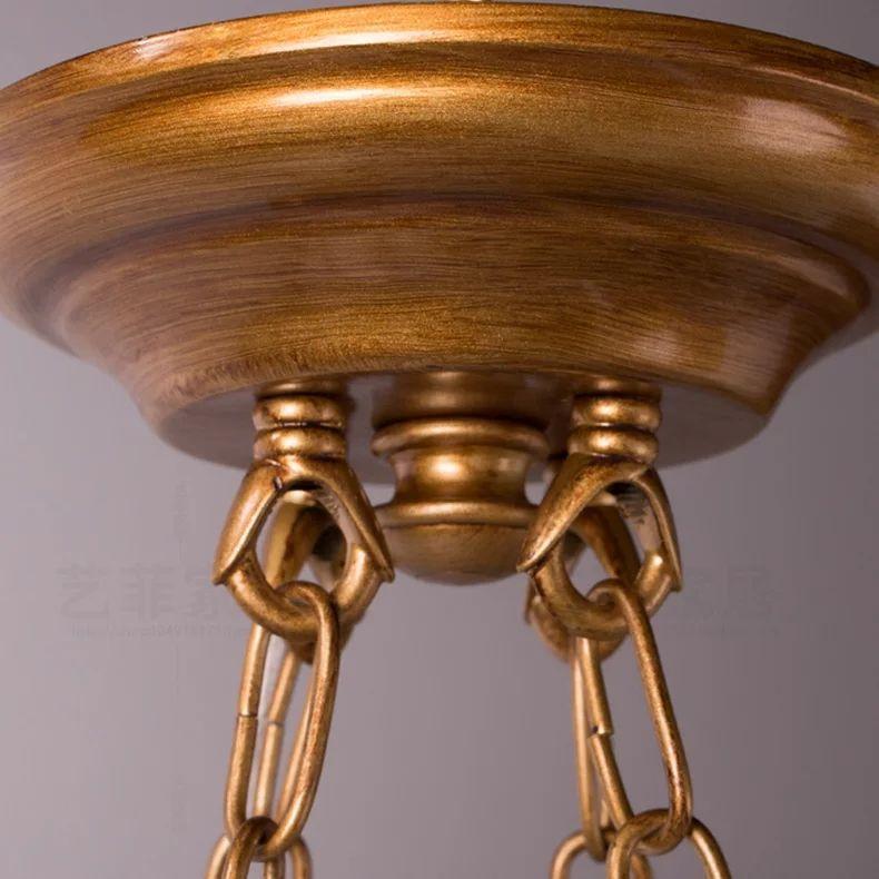 Retro Oval Glass Ball Pendant Drop Light - Image 5
